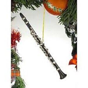 Broadway Gifts Ornament Black Clarinet 6'' Instrument Jazz Band Music Christmas